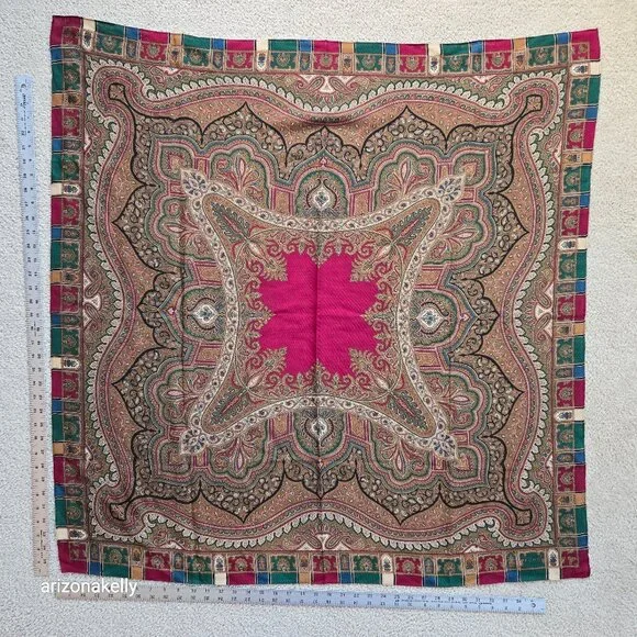 NWOT Echo Square Wool Scarf - Picture 1 of 12